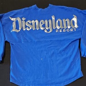 Disneyland Disney Sorcerer Glitter Blue‎ Spirit Jersey Size Medium